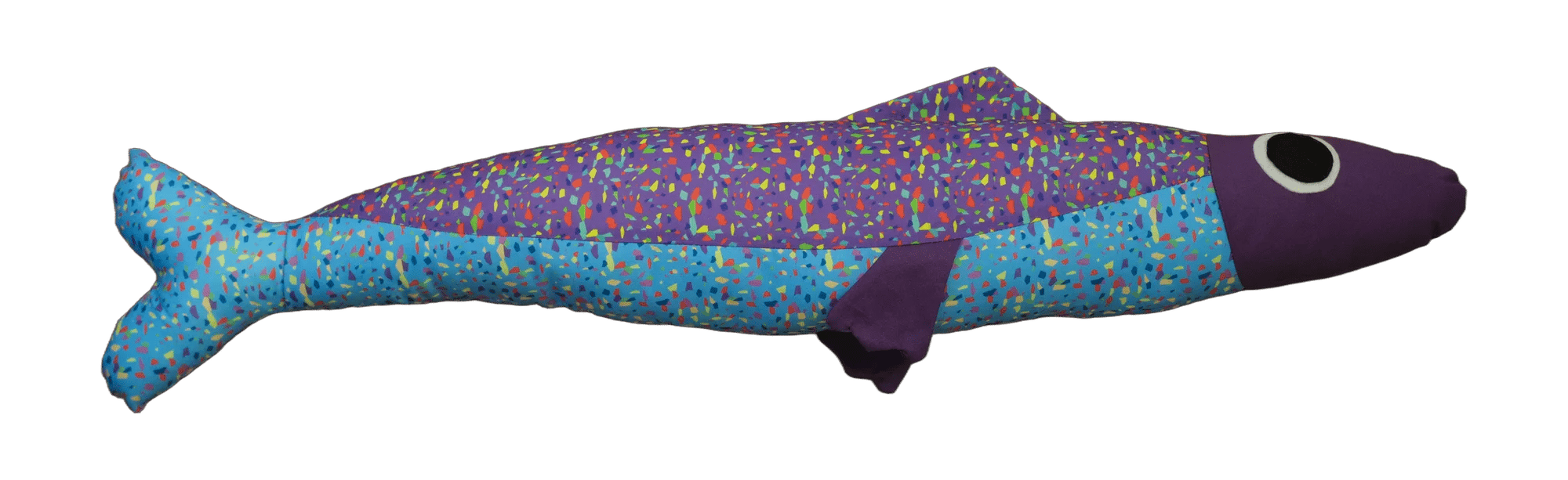 Handmade plush sardine by Big Sardine