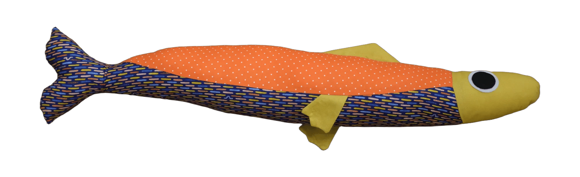 Big Sardine handmade plush