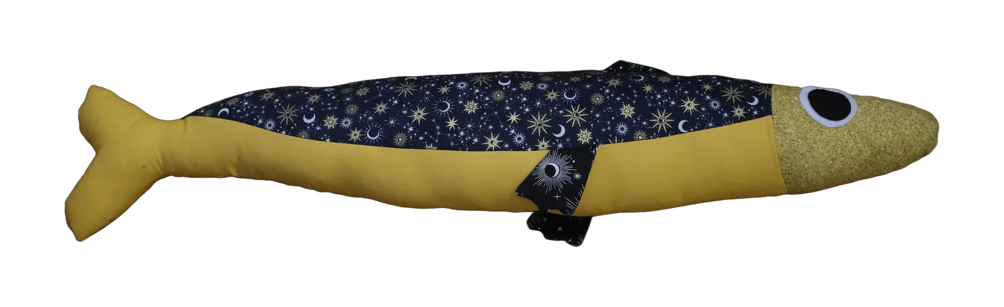 Handmade plush sardine by Big Sardine