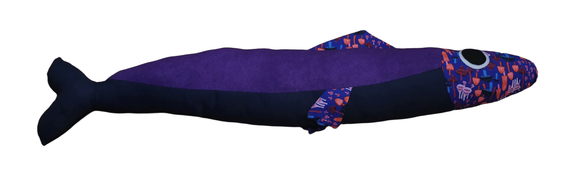 Handmade plush sardine by Big Sardine