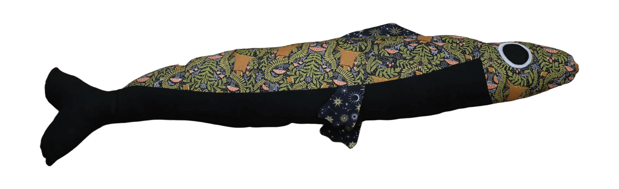 Handmade plush sardine by Big Sardine