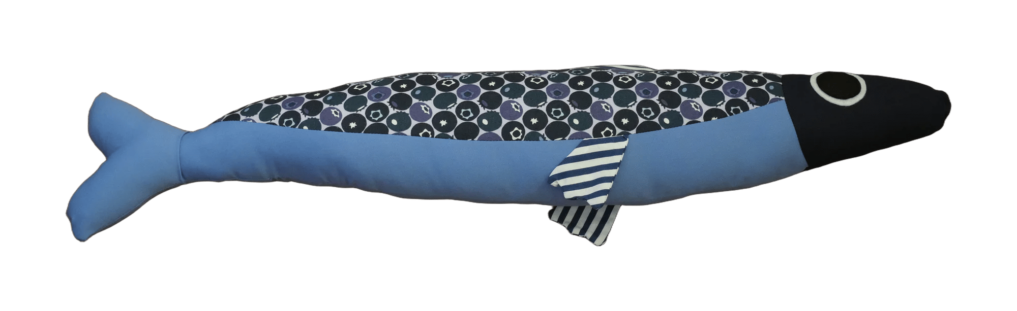 Handmade plush sardine by Big Sardine