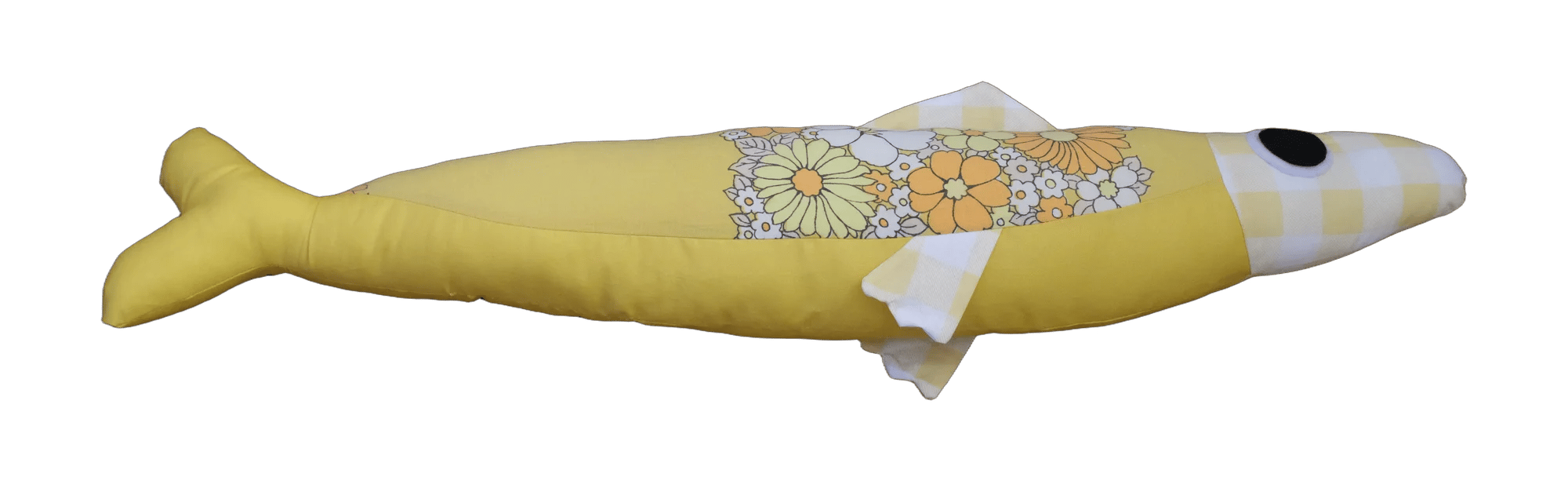 Handmade plush sardine by Big Sardine