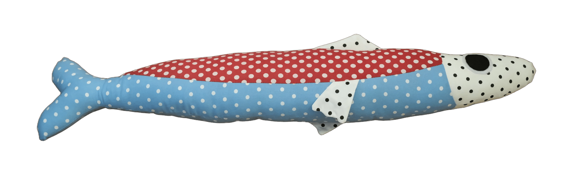 Handmade plush sardine by Big Sardine