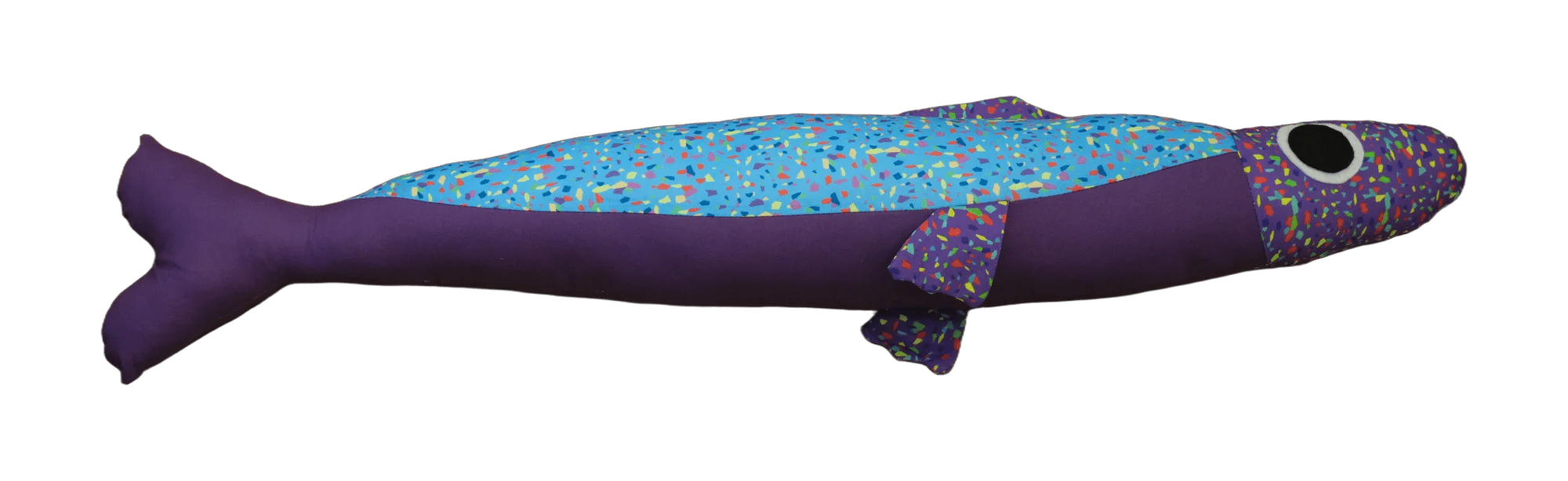 Handmade plush sardine by Big Sardine