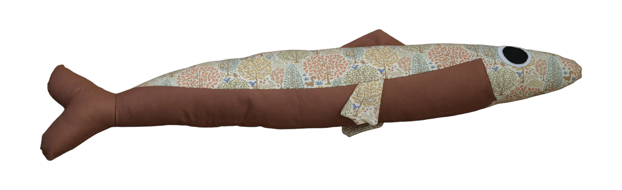 Handmade plush sardine by Big Sardine