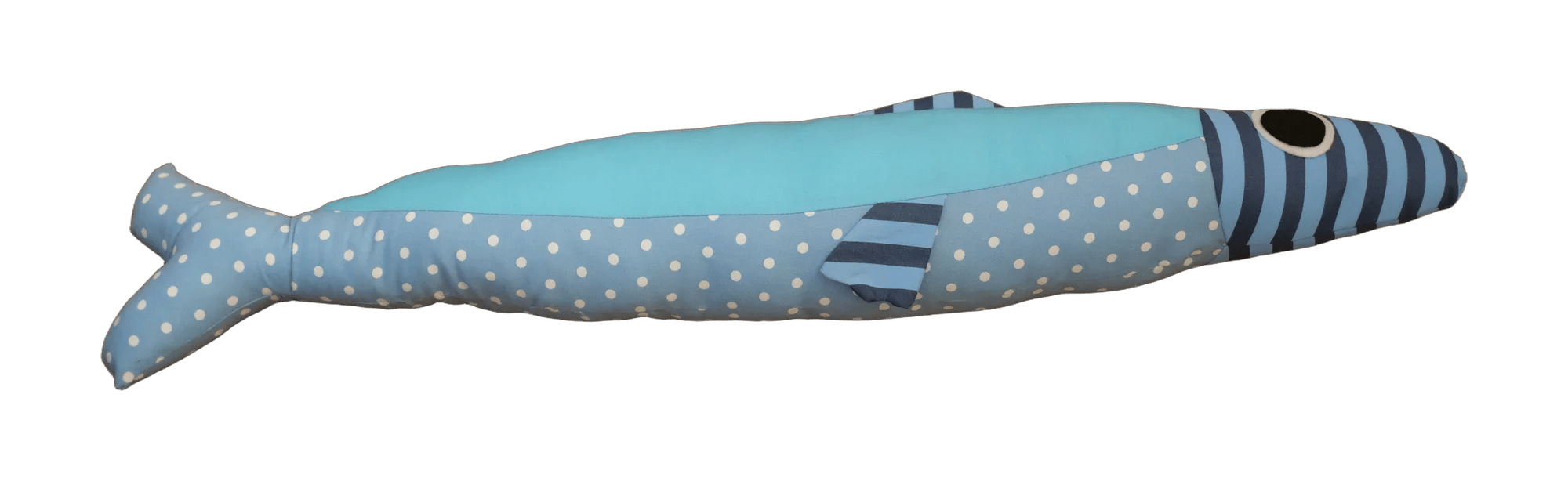 Handmade plush sardine by Big Sardine