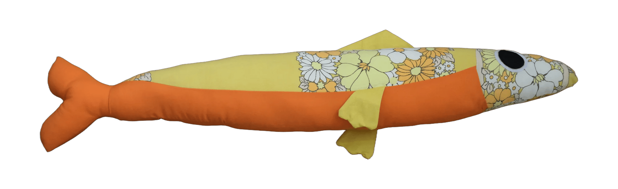 Handmade plush sardine by Big Sardine