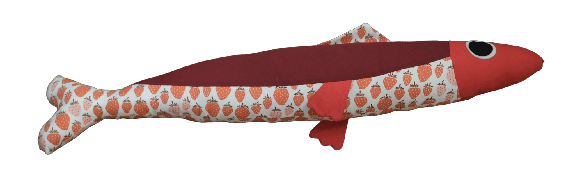 Handmade plush sardine by Big Sardine