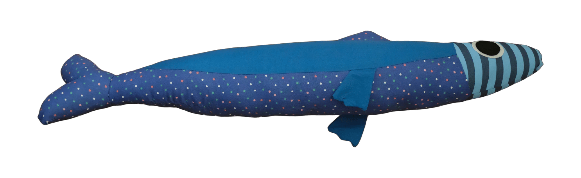 Handmade plush sardine by Big Sardine