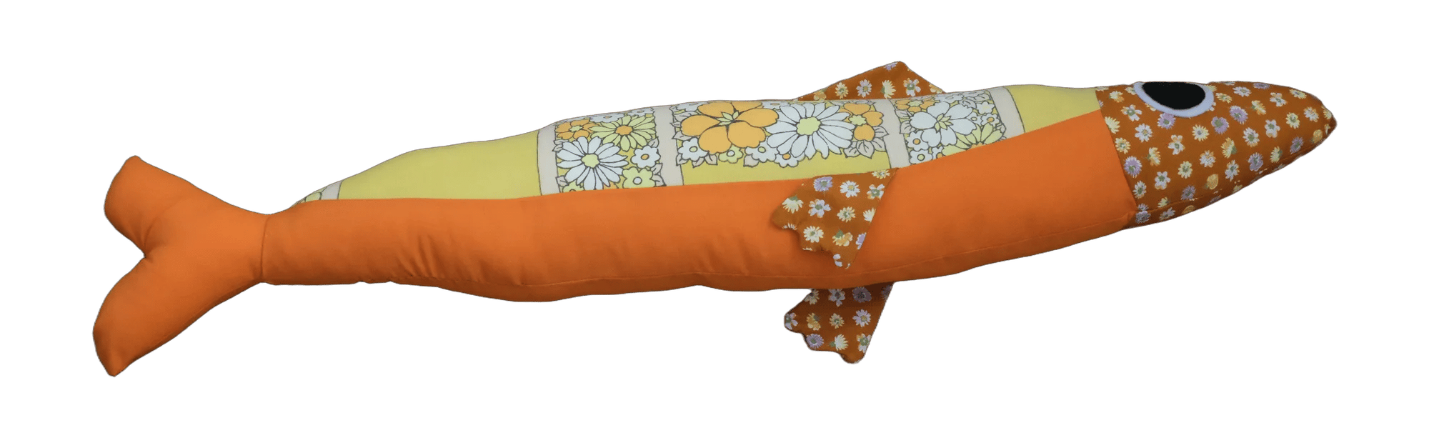 Handmade plush sardine by Big Sardine