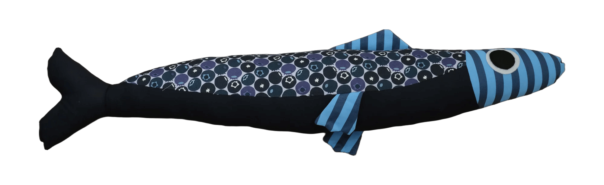 Handmade plush sardine by Big Sardine