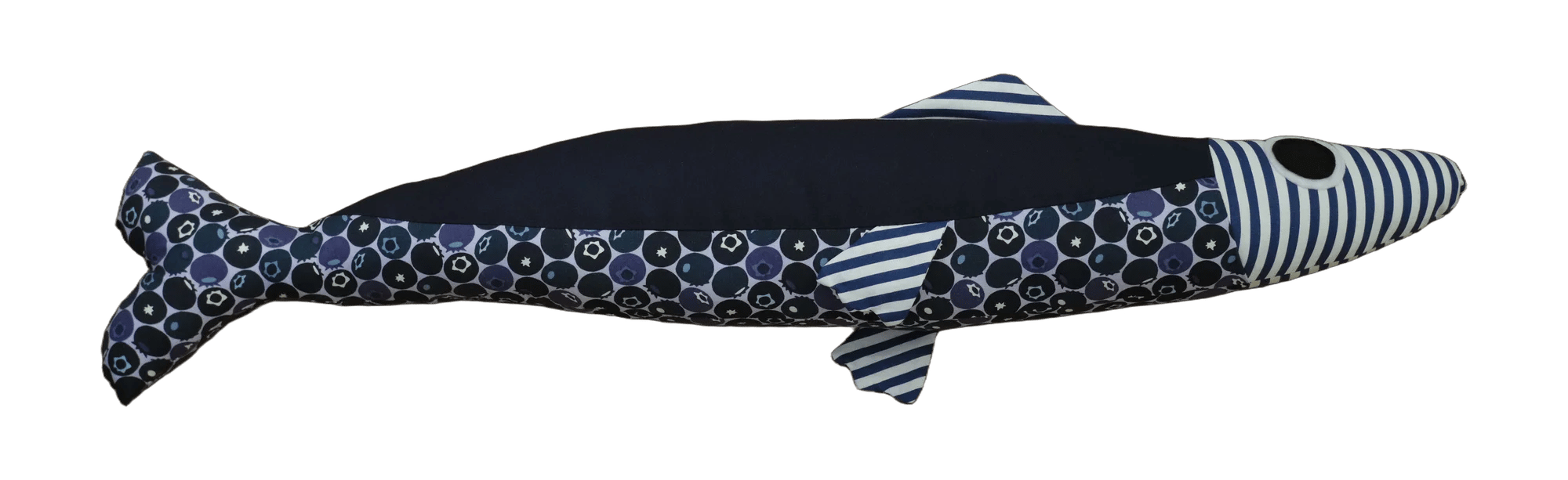 Handmade plush sardine by Big Sardine