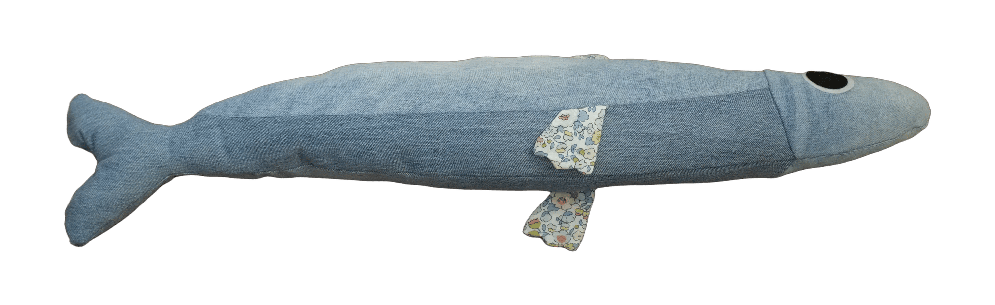 Handmade plush sardine by Big Sardine