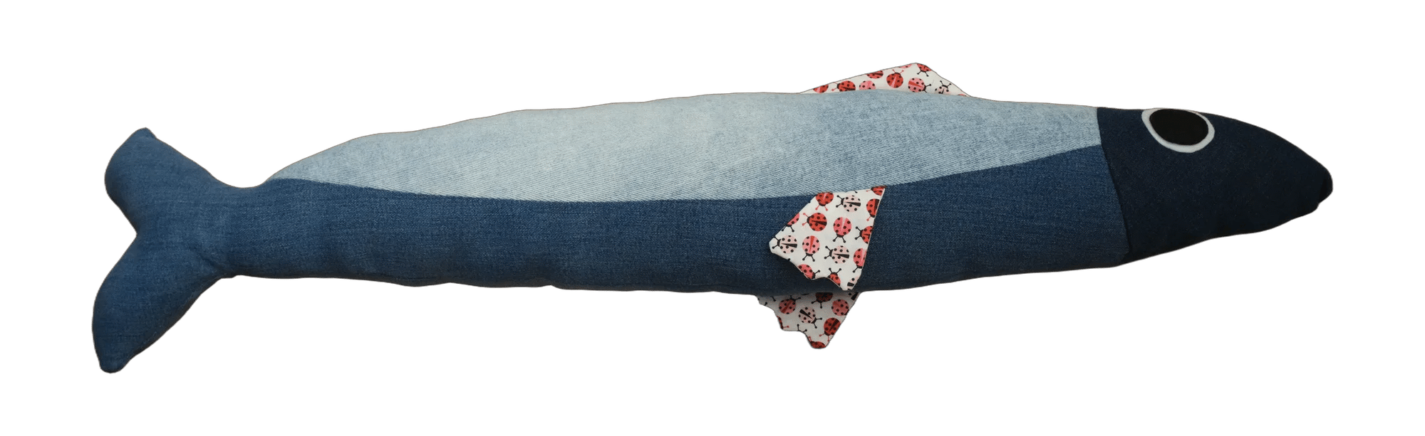 Handmade plush sardine by Big Sardine