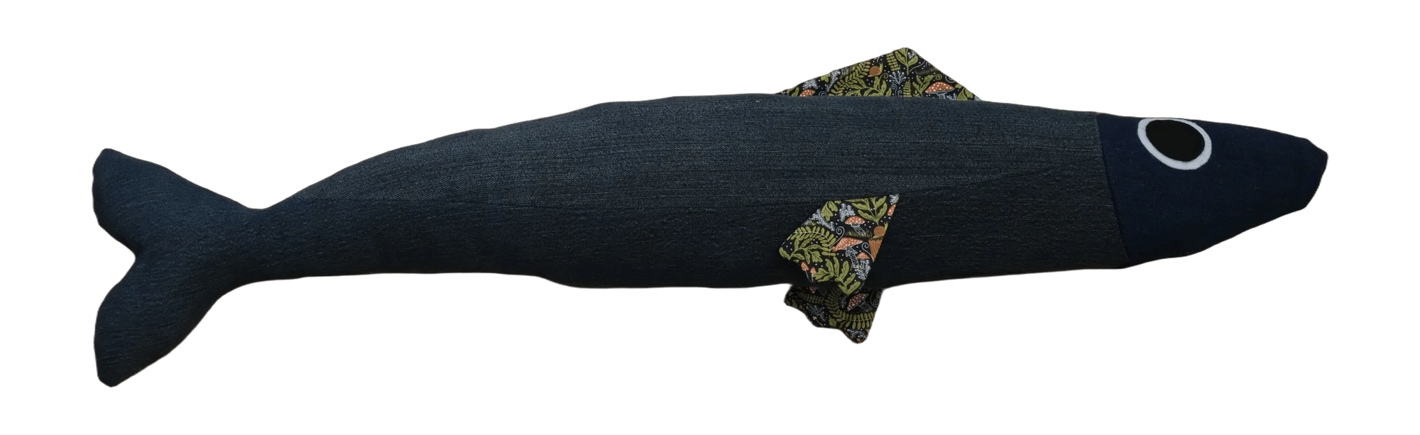 Handmade plush sardine by Big Sardine