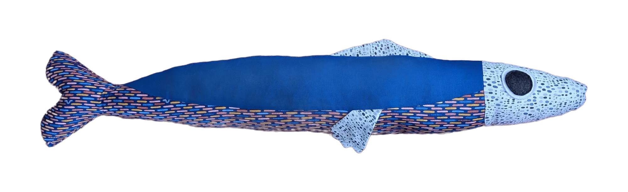 Big Sardine handmade plush