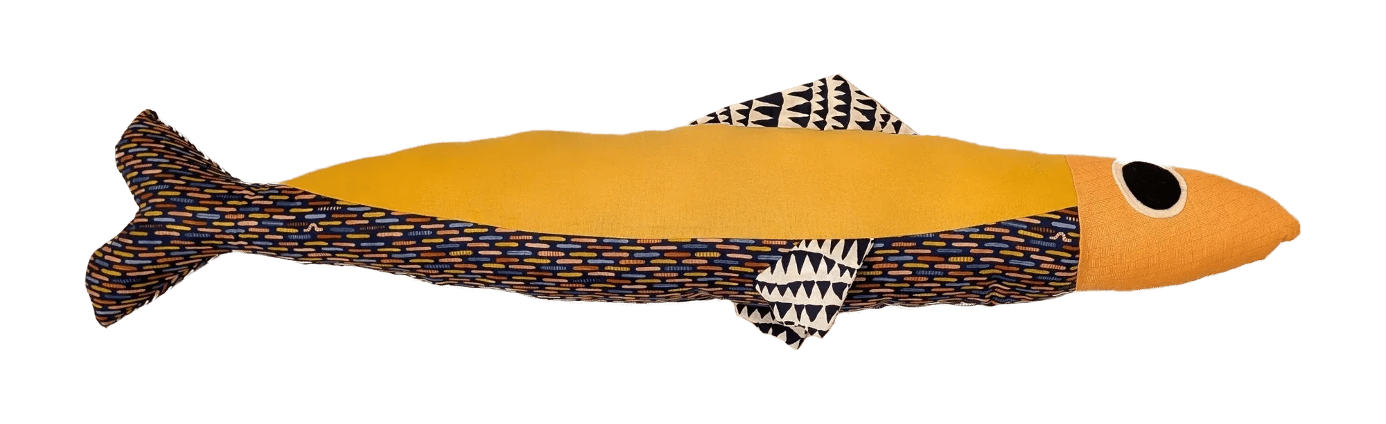 Big Sardine handmade plush