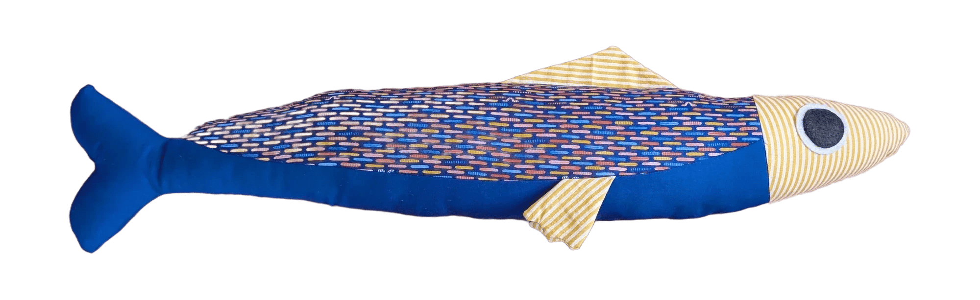 Big Sardine handmade plush