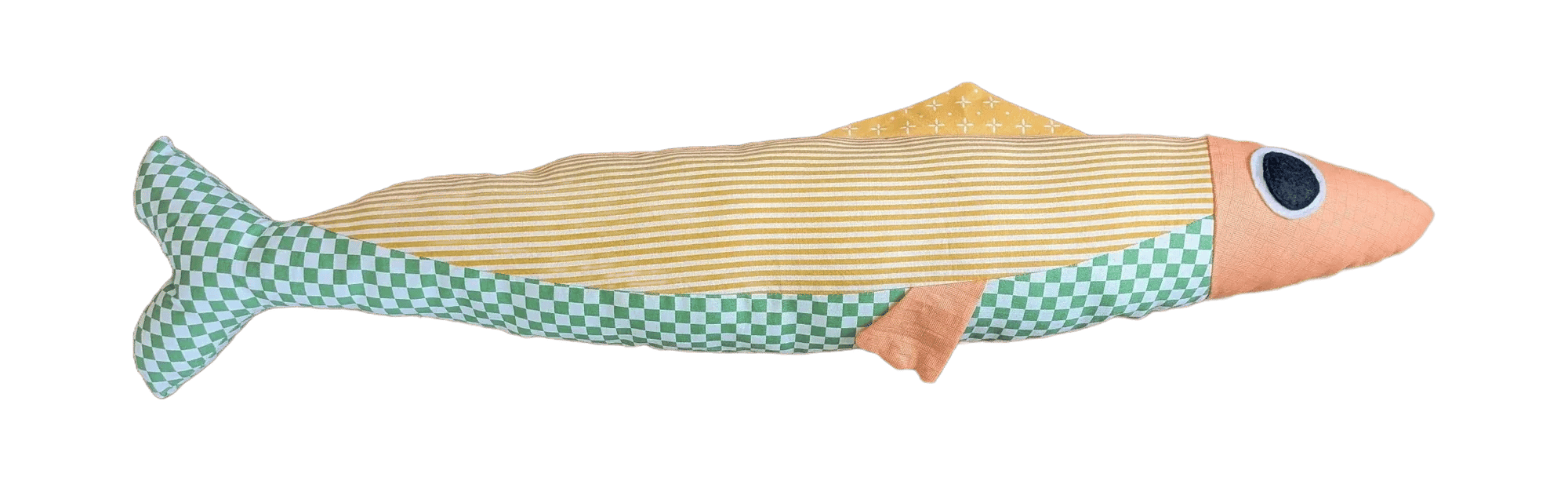 Big Sardine handmade plush