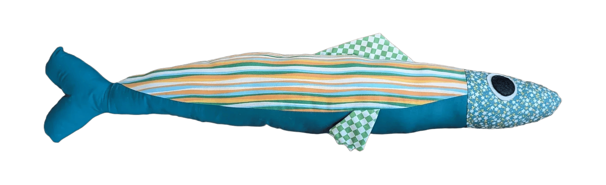 Big Sardine handmade plush