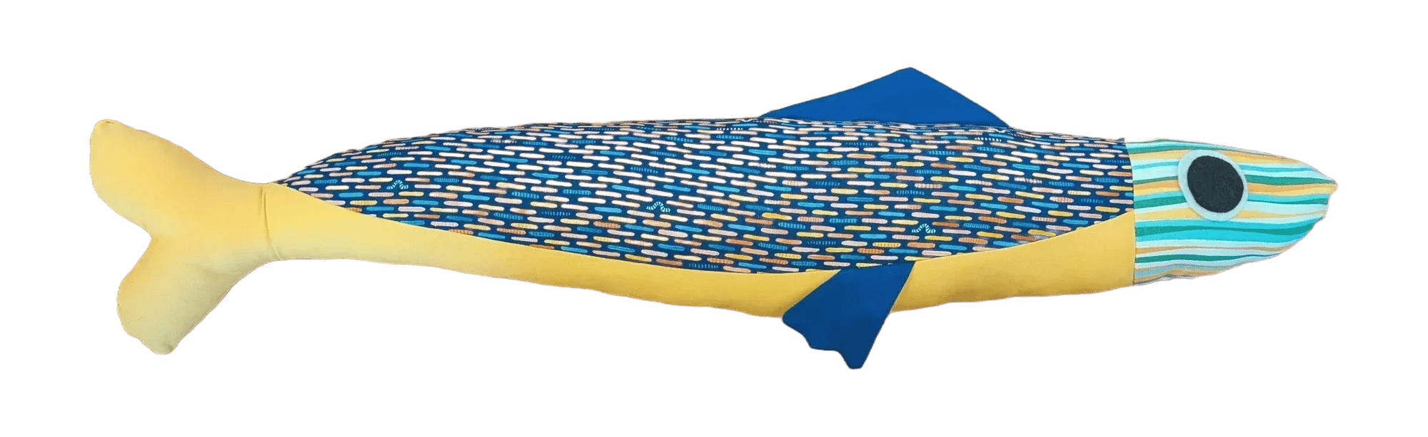 Big Sardine handmade plush