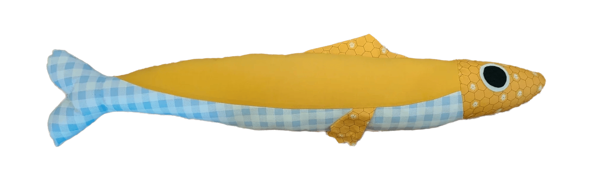 Big Sardine handmade plush