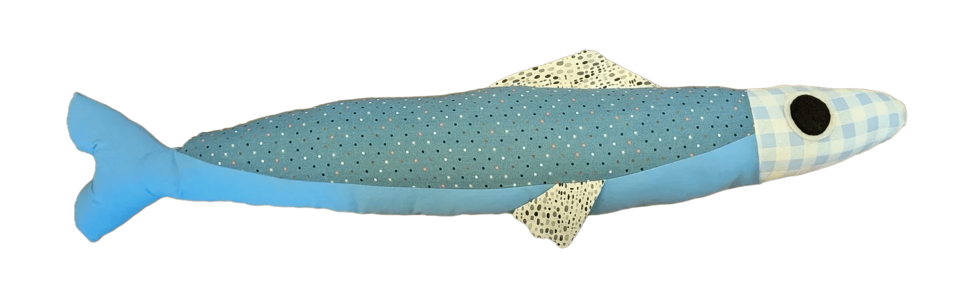 Big Sardine handmade plush