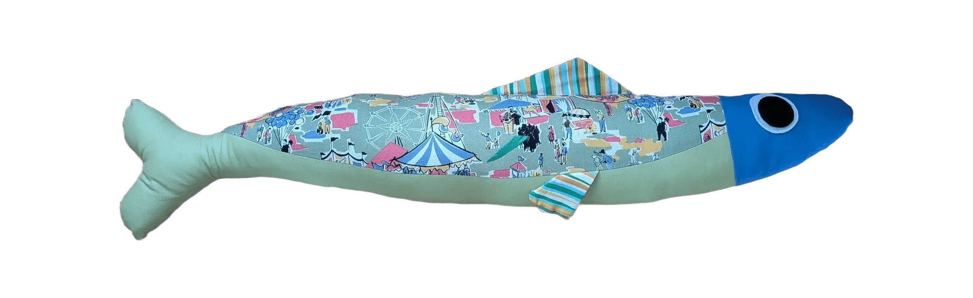Big Sardine handmade plush