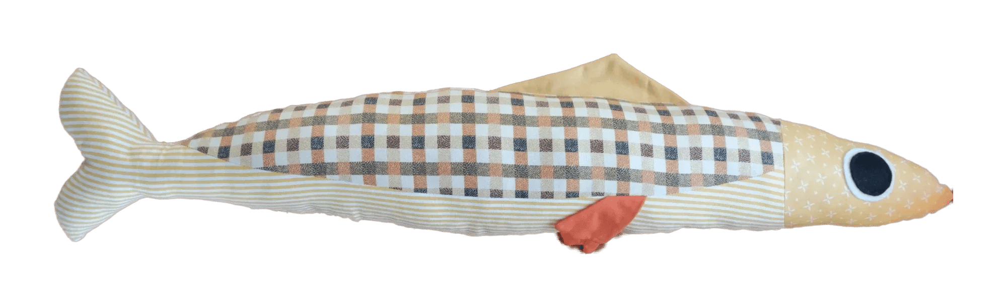 Big Sardine handmade plush