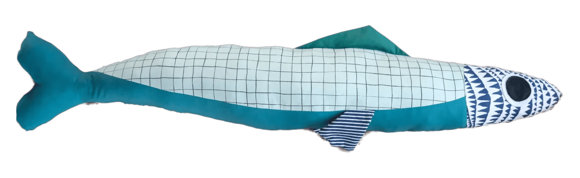Big Sardine handmade plush