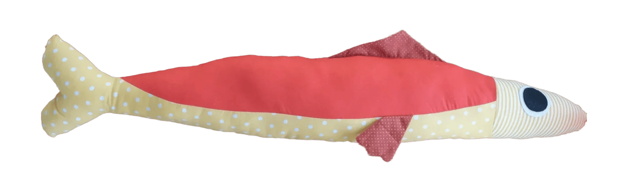 Big Sardine handmade plush