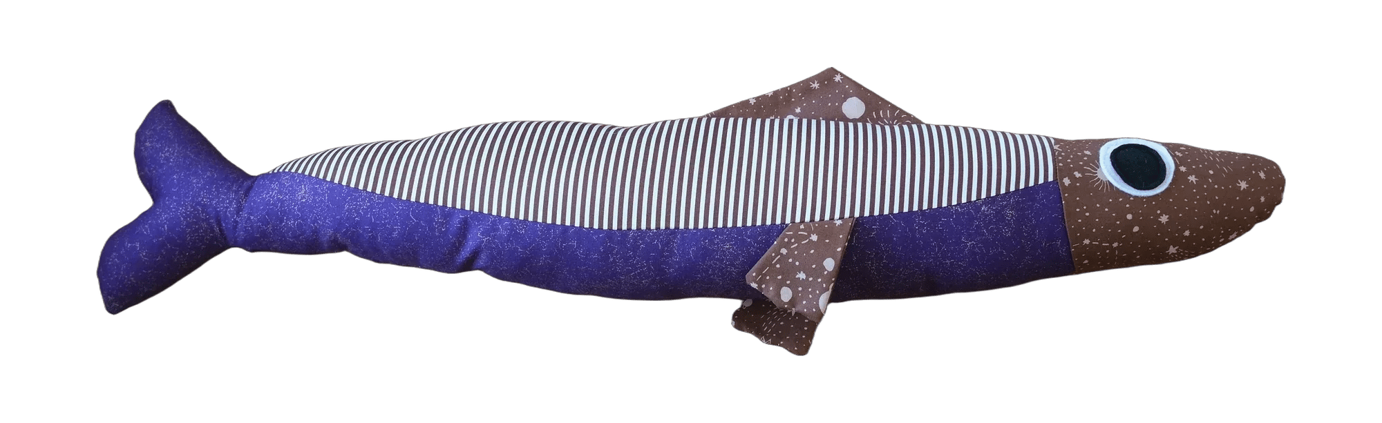 Big Sardine handmade plush