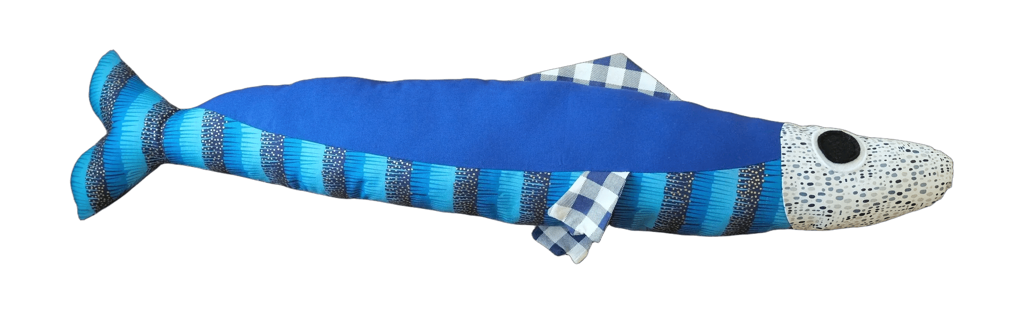 Big Sardine handmade plush