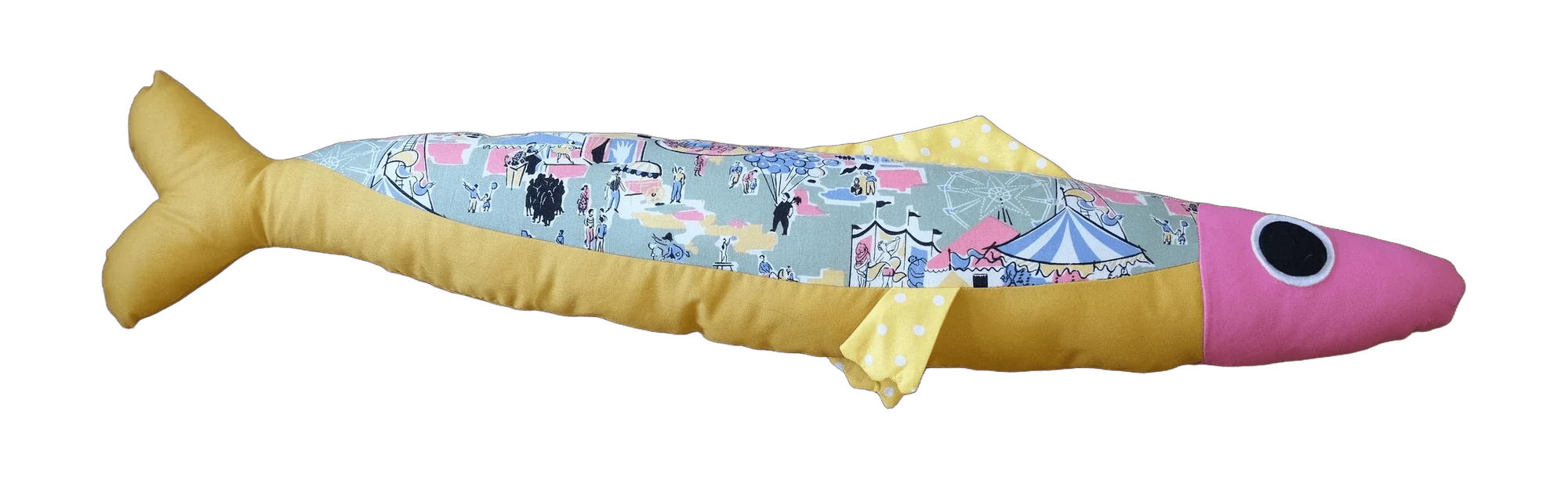 Big Sardine handmade plush