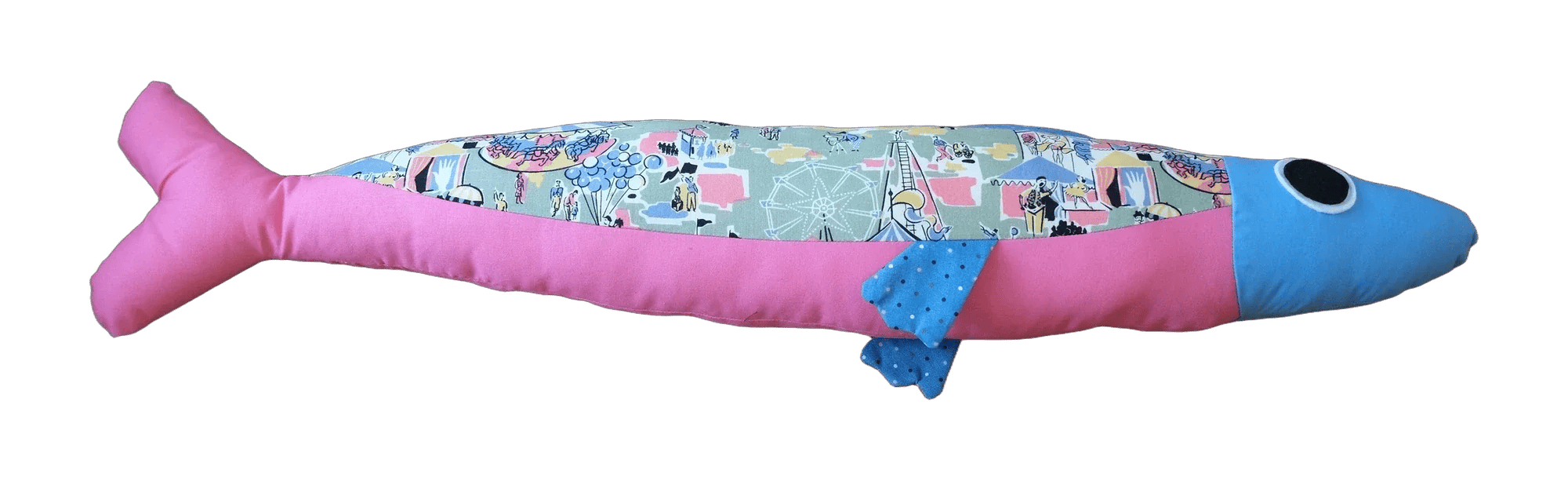 Big Sardine handmade plush