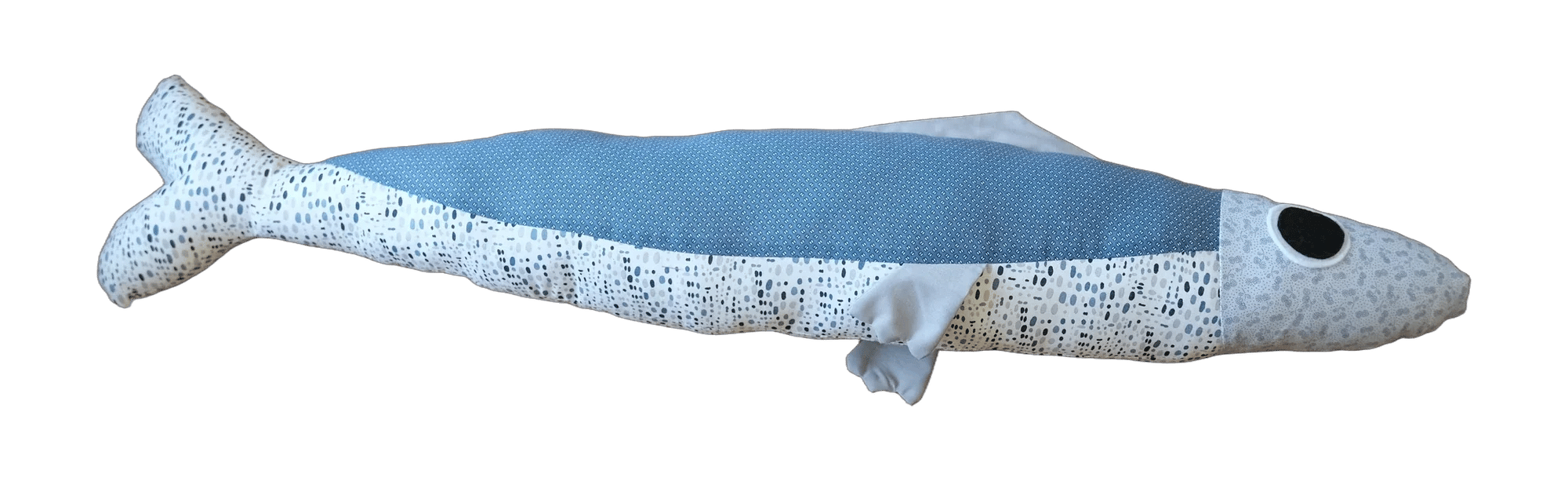 Big Sardine handmade plush