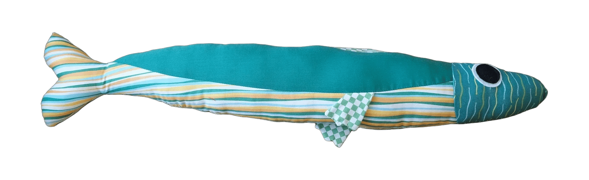 Big Sardine handmade plush