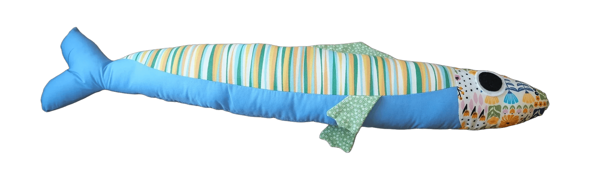 Big Sardine handmade plush