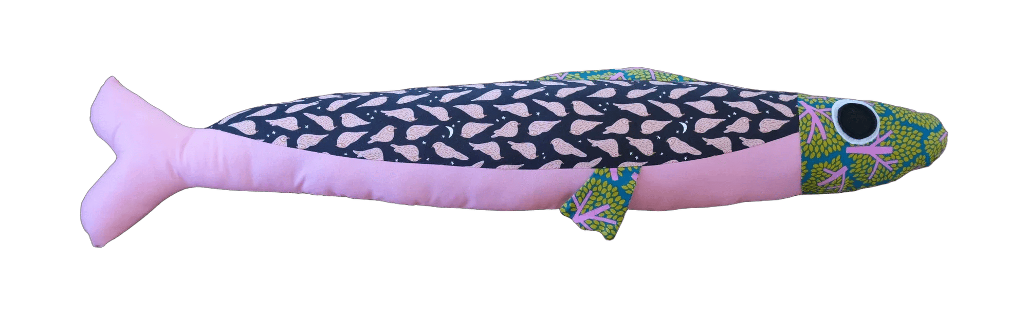 Big Sardine handmade plush
