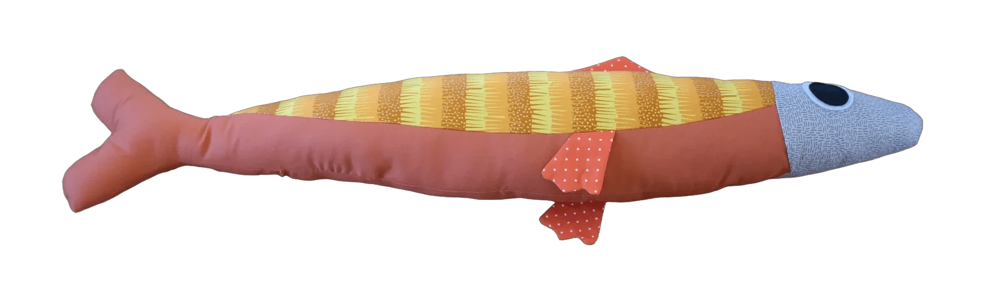 Big Sardine handmade plush