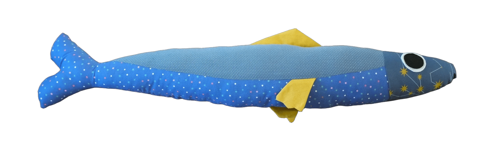 Big Sardine handmade plush