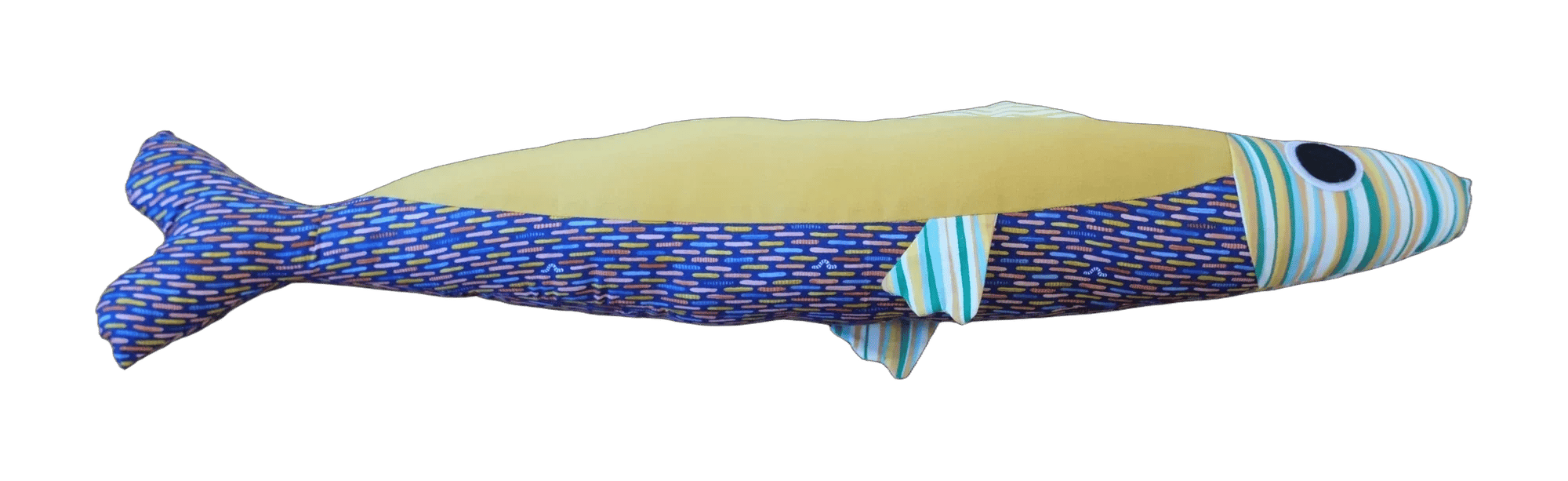 Big Sardine handmade plush
