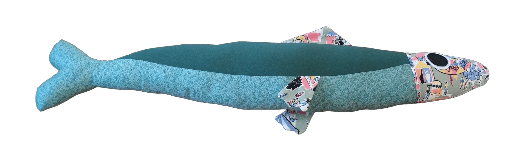 Big Sardine handmade plush