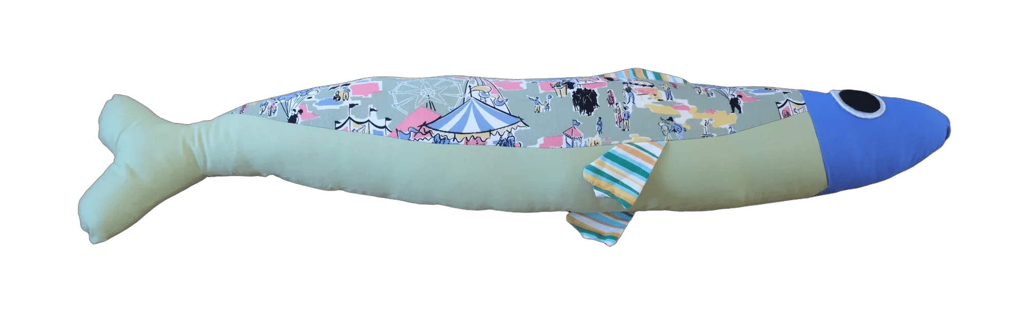 Big Sardine handmade plush