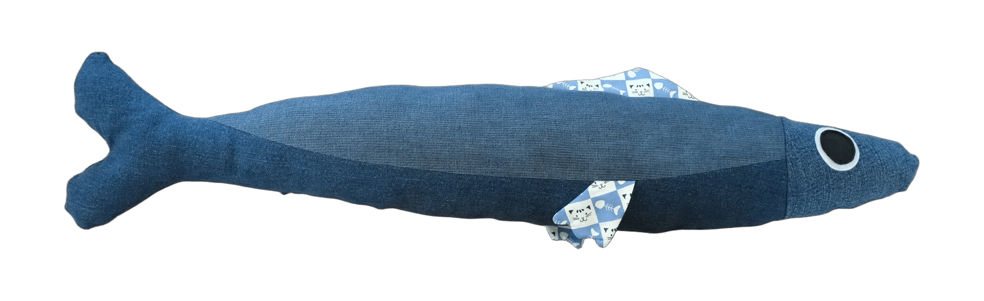 Big Sardine handmade plush