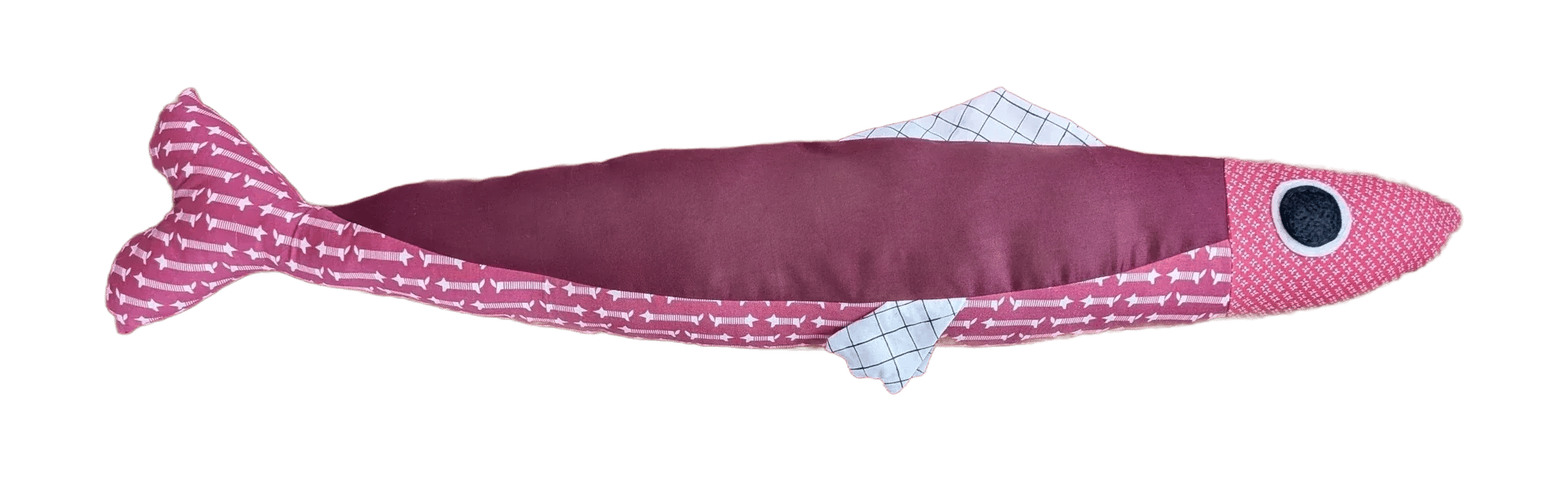 Big Sardine handmade plush