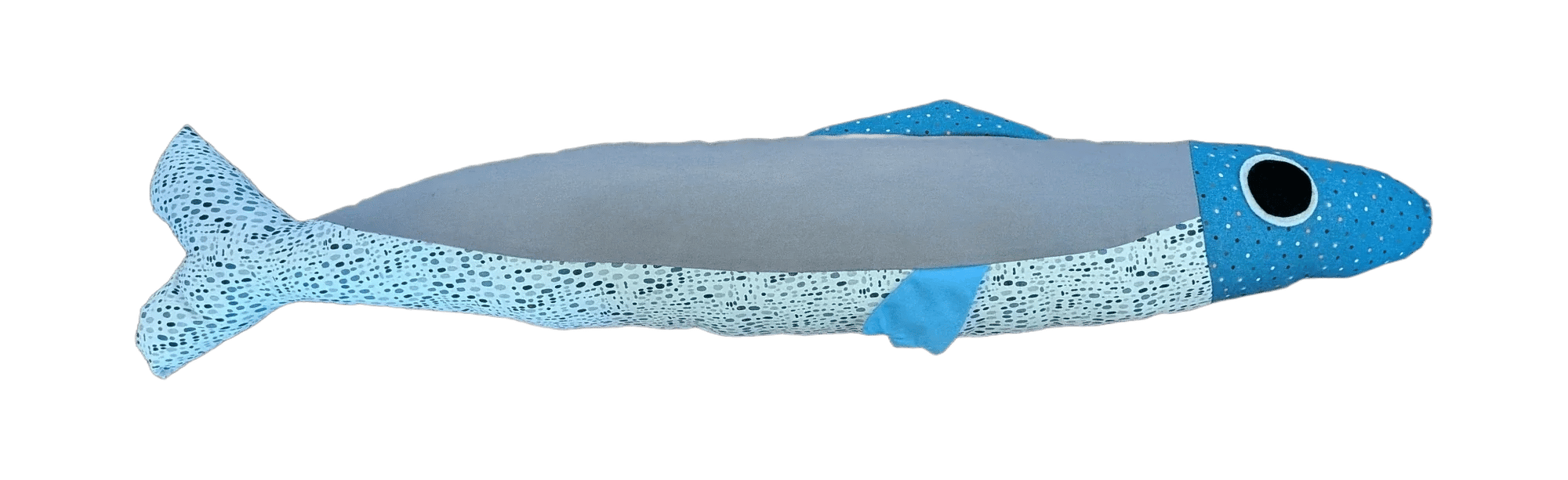 Big Sardine handmade plush