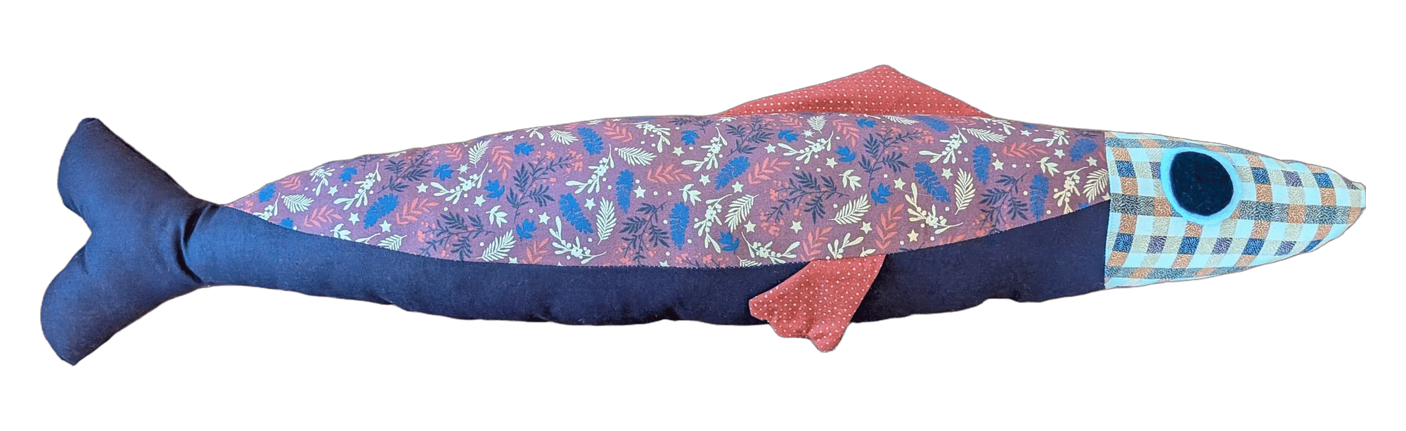 Big Sardine handmade plush