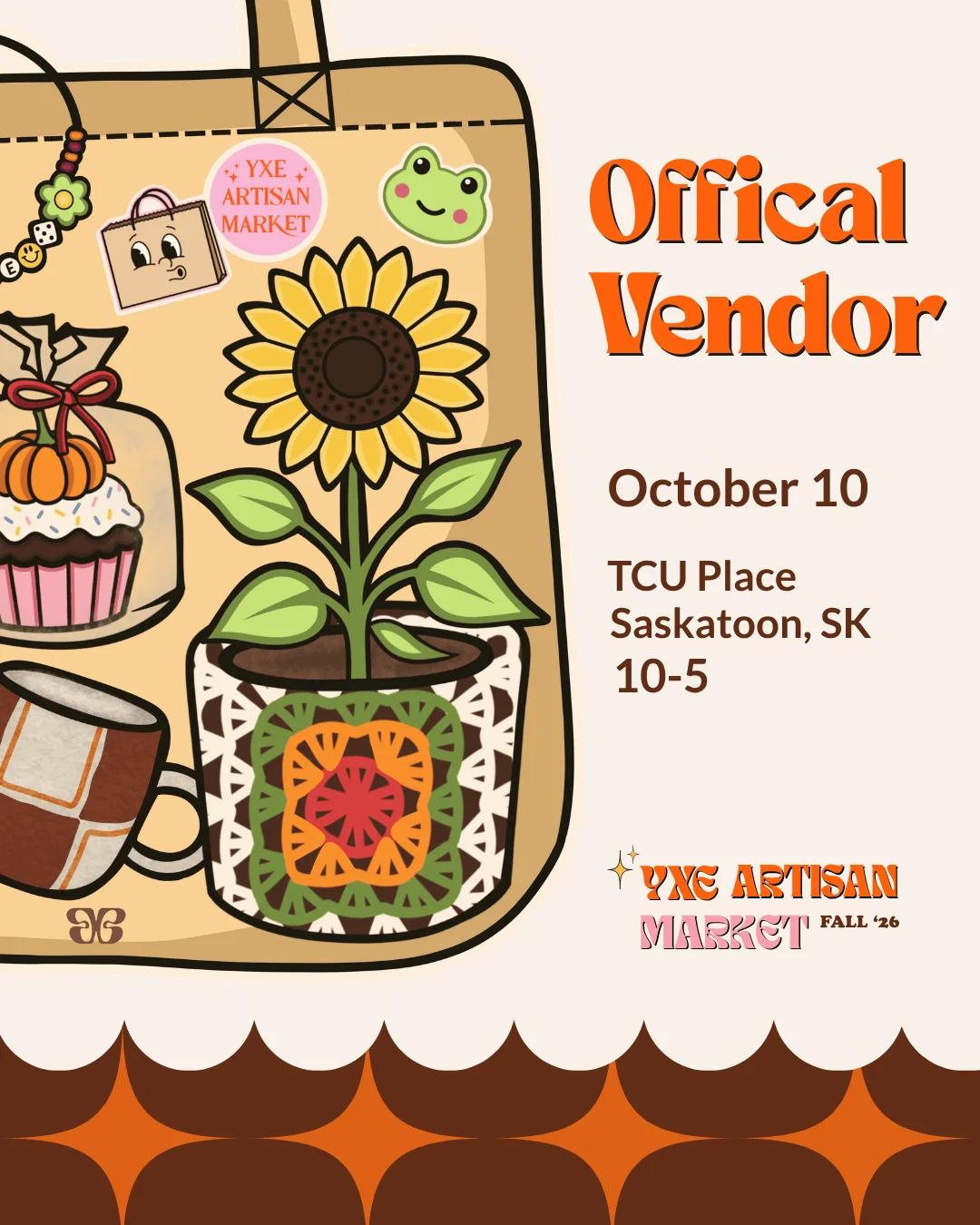 YXE Artisan Market - Fall Poster